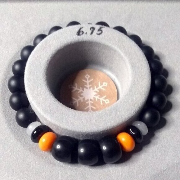 Steeler Nation!!! Pittsburgh Steelers Fan Stretch Bracelet! Teens Boys Girls - Picture 4 of 4